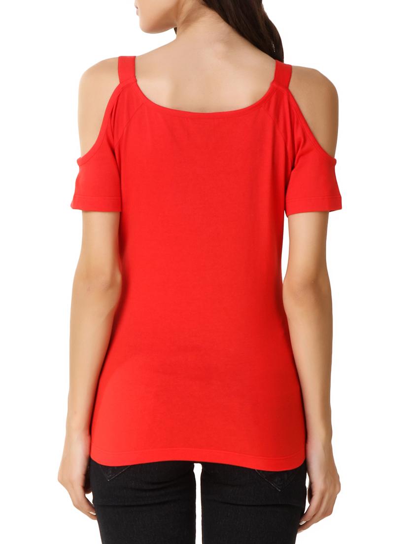 red jersey top - 11441436 - Zoom Image - 3