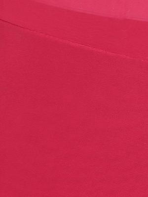 solid red satin palazzo - 11441826 - Standard Image - 4