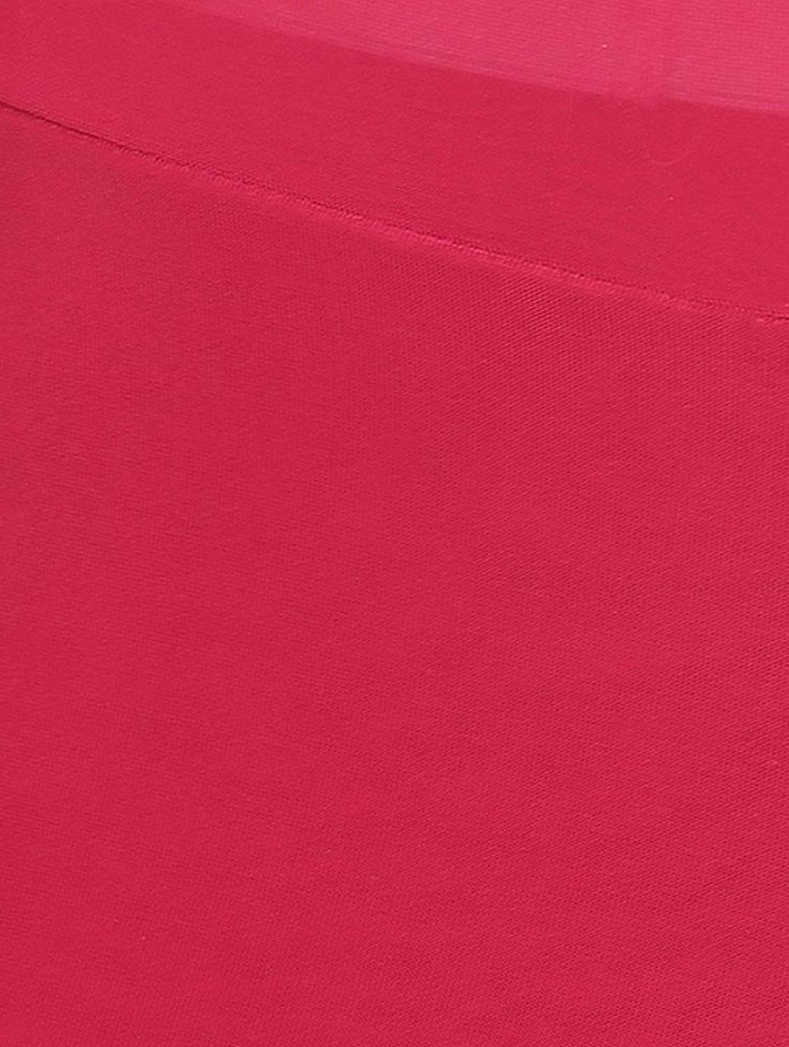 solid red satin palazzo - 11441826 - Zoom Image - 4