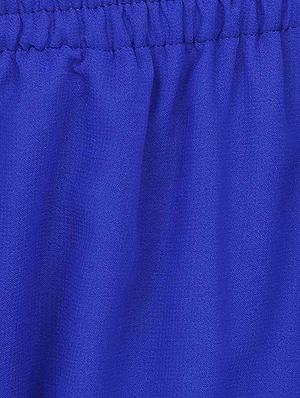 solid dark blue georgette palazzo - 11441842 - Standard Image - 4