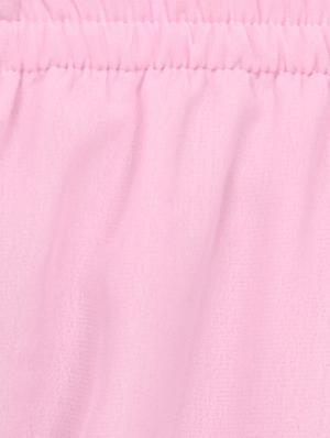 solid light pink georgette palazzo - 11441850 - Standard Image - 4