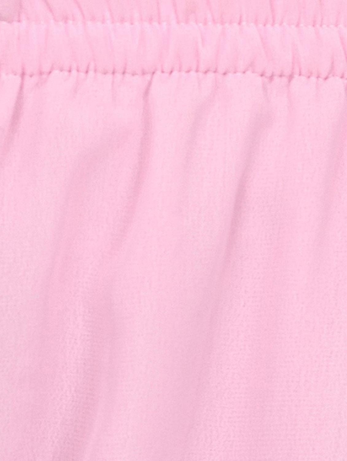 solid light pink georgette palazzo - 11441850 - Zoom Image - 4
