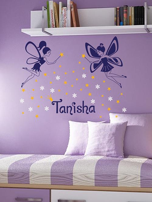 blue fairy stardust vinyl wall sticker - 1144744 - Very Small Image - 1