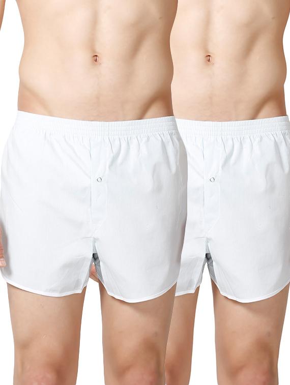 light blue cotton boxers (set of 2) - 11450031 - Zoom Image - 1