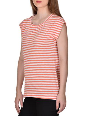 orange color, cotton printed top - 11456532 - Standard Image - 2
