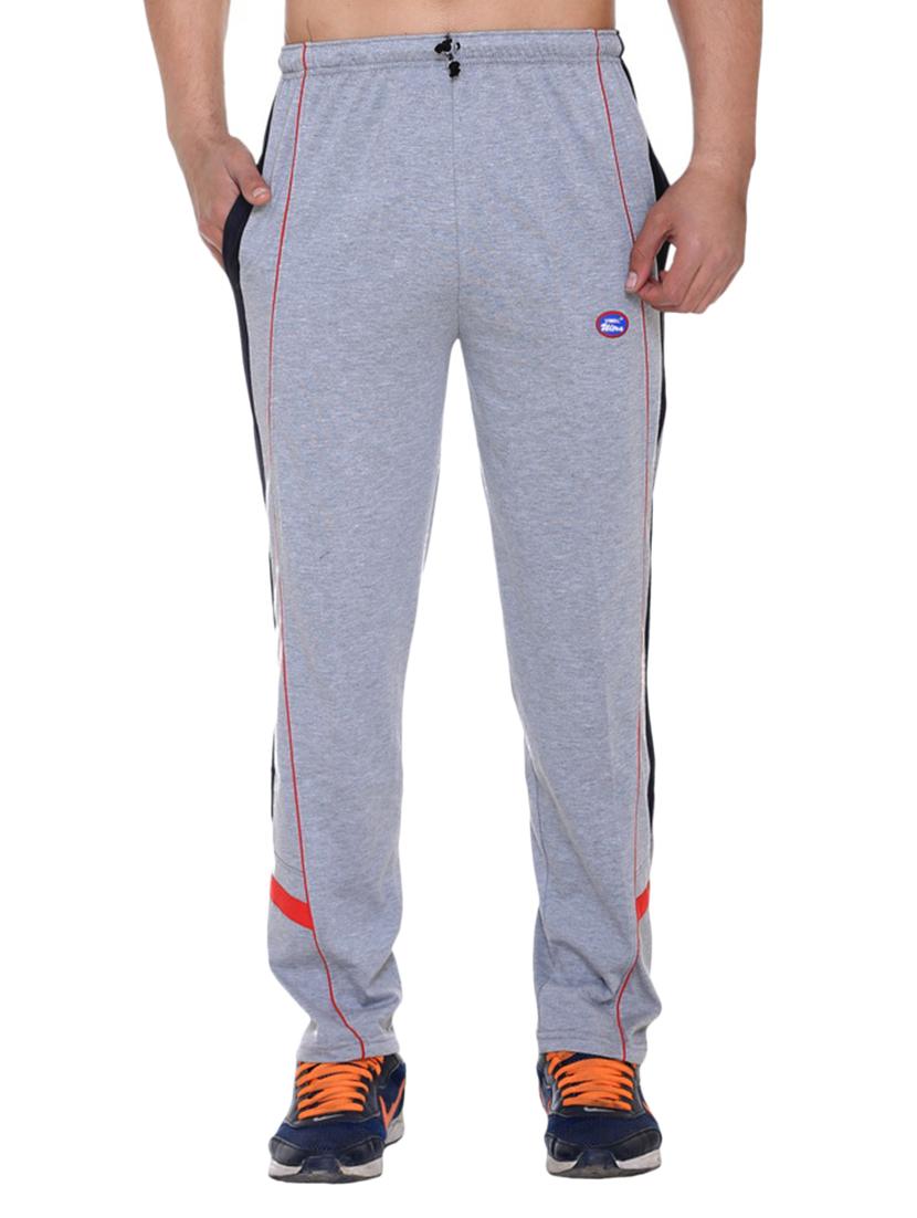 multi colored cotton ankle length track pant - 11462188 - Zoom Image - 2