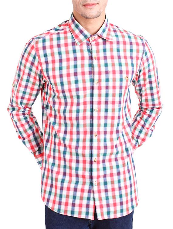 multi colored cotton casual shirt - 11463036 - Zoom Image - 1