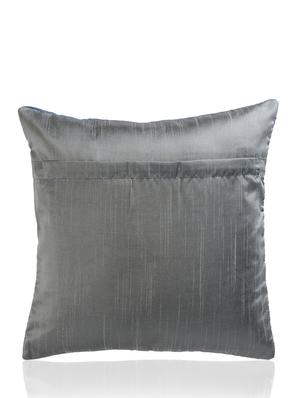 grey polysilk printed cushion cover (set of 5) - 11465428 - Standard Image - 3