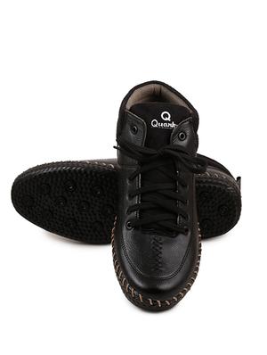 black synthetic low ankle boots - 11468150 - Standard Image - 2