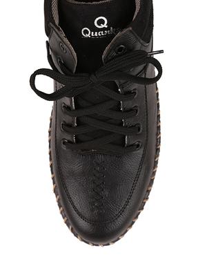 black synthetic low ankle boots - 11468150 - Standard Image - 3