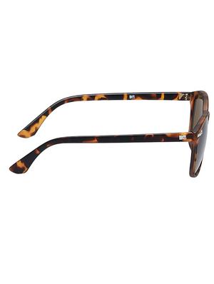 brown color, polycarbonate wayfarer sunglass - 11478836 - Standard Image - 3