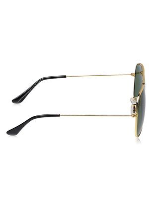green color, aviator sunglass - 11478878 - Standard Image - 3
