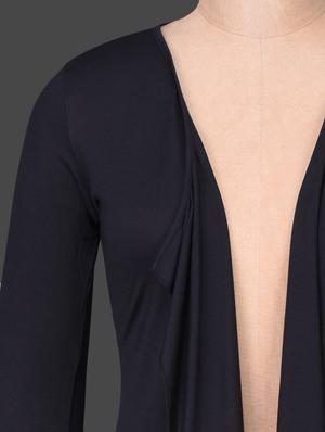 solid black viscose shrug - 1149065 - Standard Image - 4