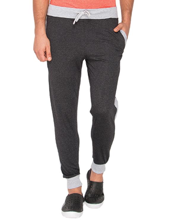 grey side taped jogger