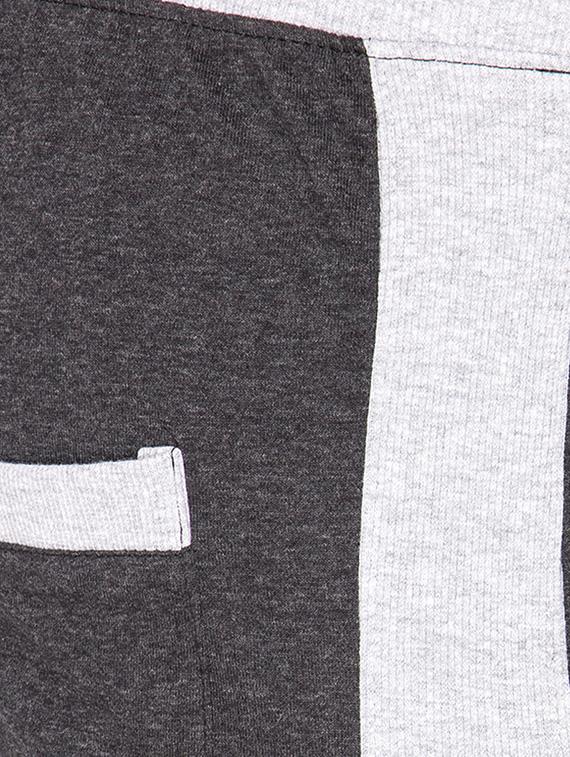 grey side taped jogger - 11497037 - Zoom Image - 4