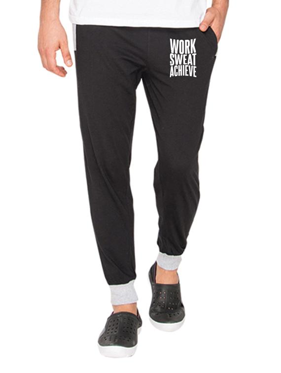 black cotton jogger - 11497076 - Zoom Image - 1