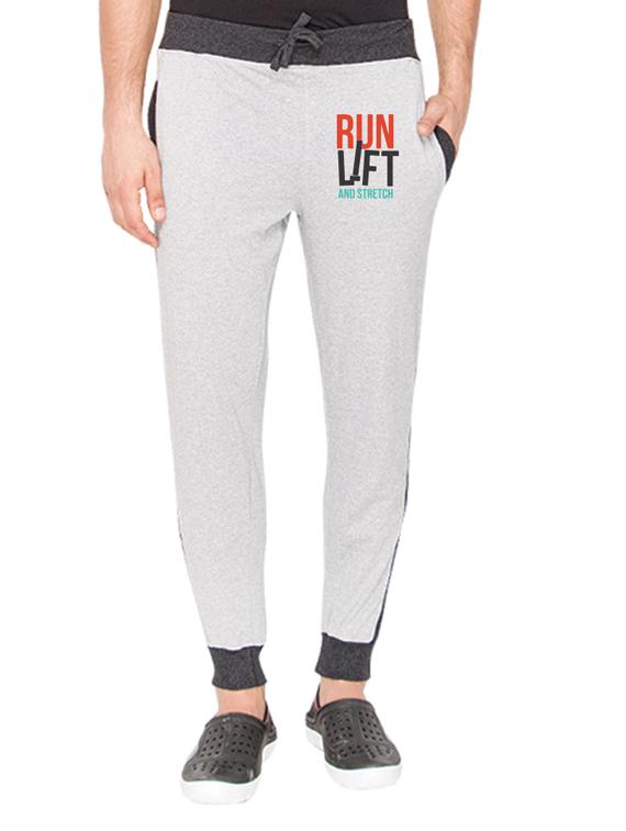grey cotton jogger - 11497080 - Zoom Image - 1