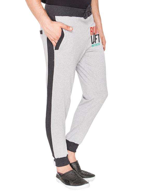 grey cotton jogger - 11497080 - Zoom Image - 2