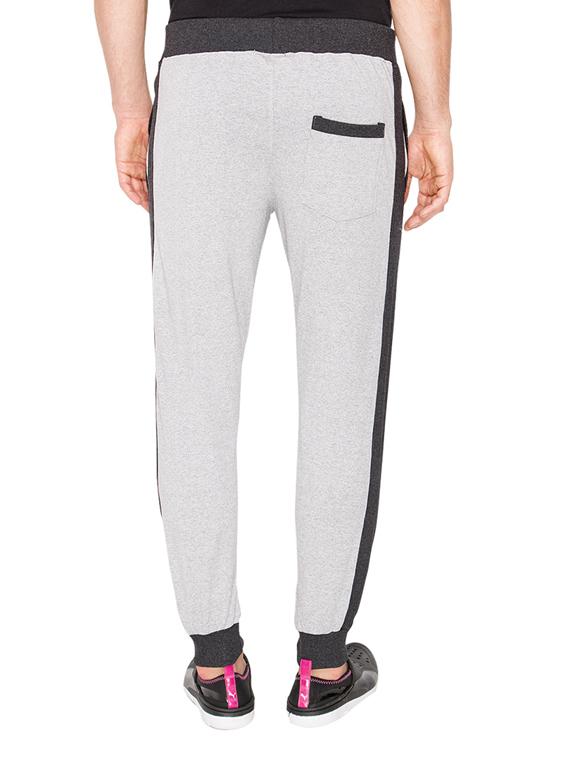 grey cotton jogger - 11497080 - Zoom Image - 3