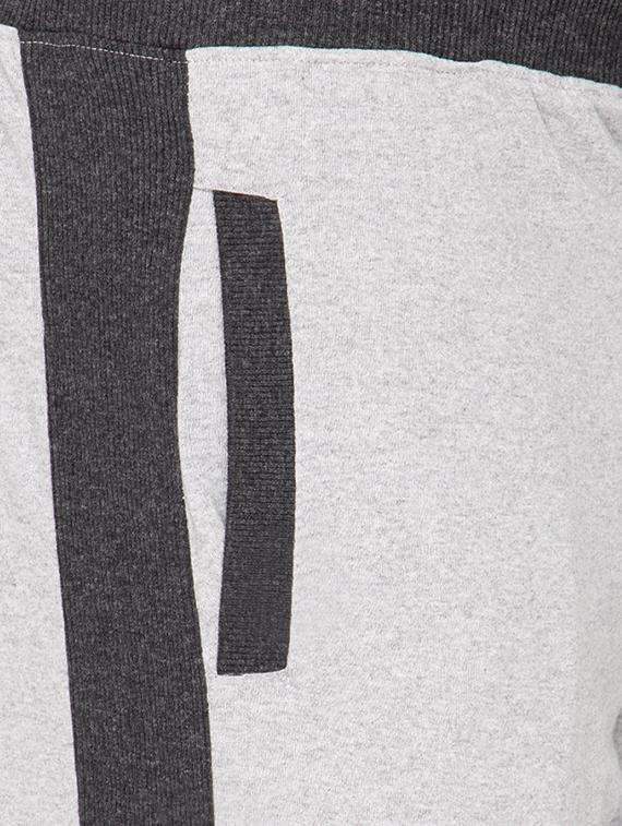 grey cotton jogger - 11497080 - Zoom Image - 4