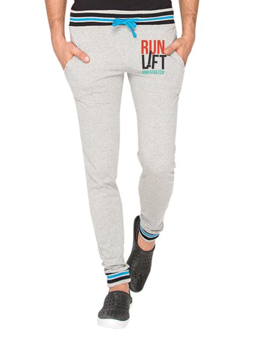 grey printed jogger - 11497105 - Standard Image - 1