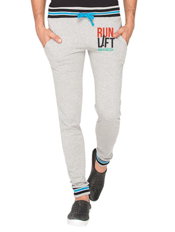 grey printed jogger - 11497105 - Zoom Image - 1