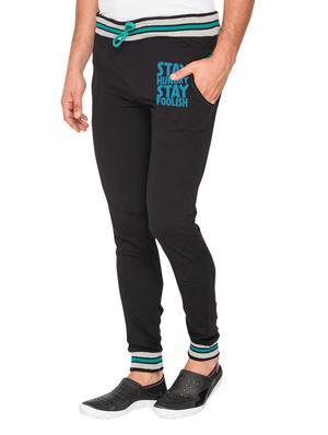 black printed jogger - 11497106 - Standard Image - 2