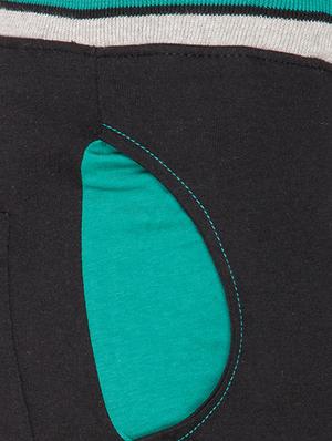 black printed jogger - 11497106 - Standard Image - 4