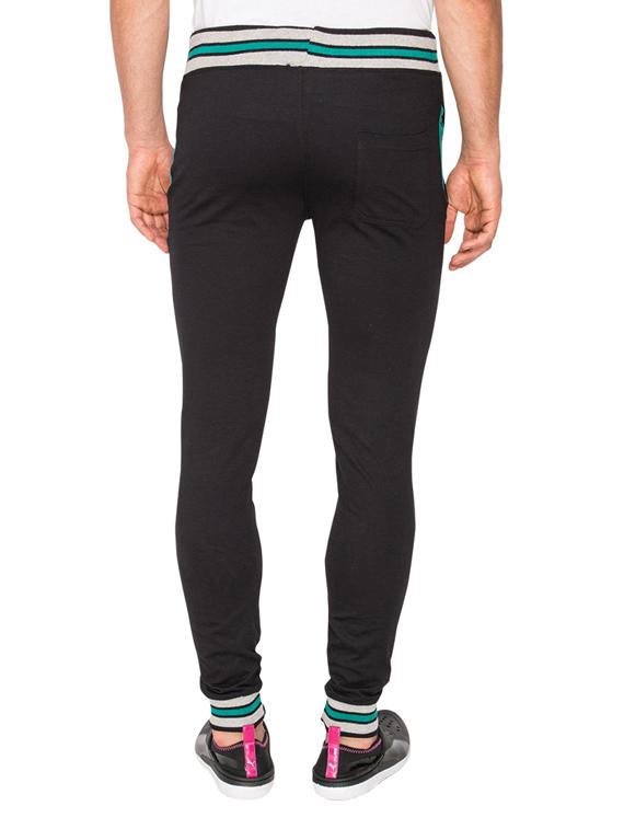 black printed jogger - 11497106 - Zoom Image - 3