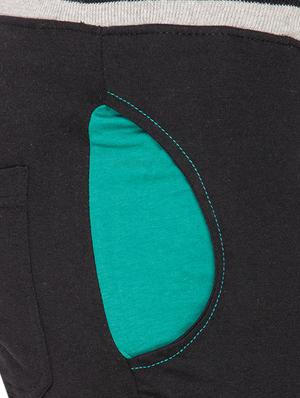 black cotton jogger - 11497118 - Standard Image - 4