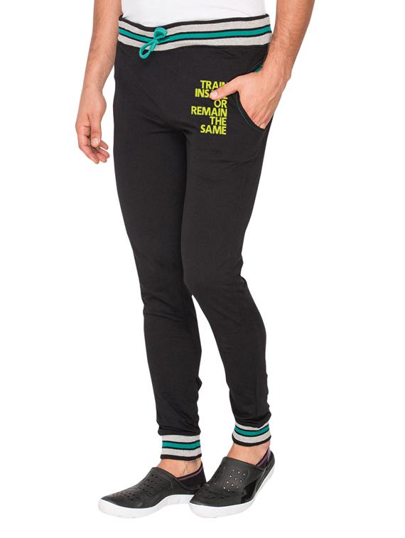 black cotton jogger - 11497118 - Zoom Image - 2