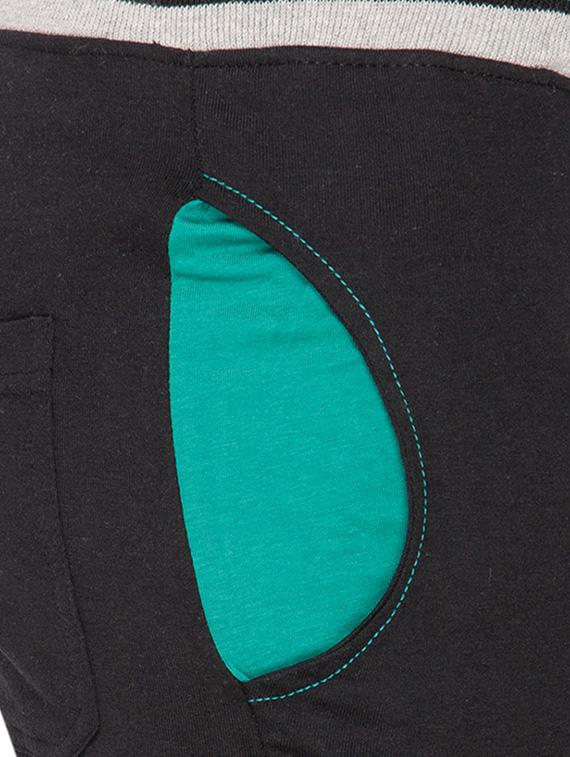 black cotton jogger - 11497118 - Zoom Image - 4