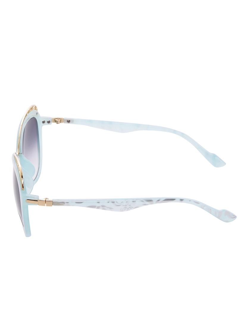 blue uv protected sunglasses with powder blue frame - 11498716 - Zoom Image - 3