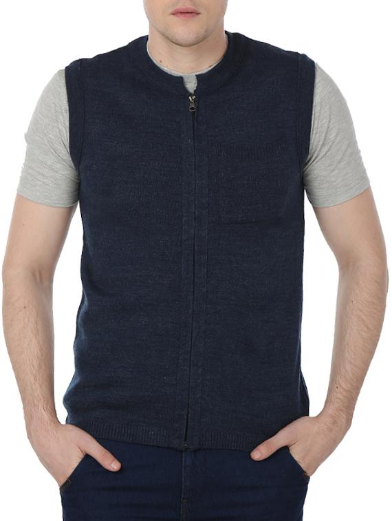 blue acrylic pullover - 11499060 - Zoom Image - 1