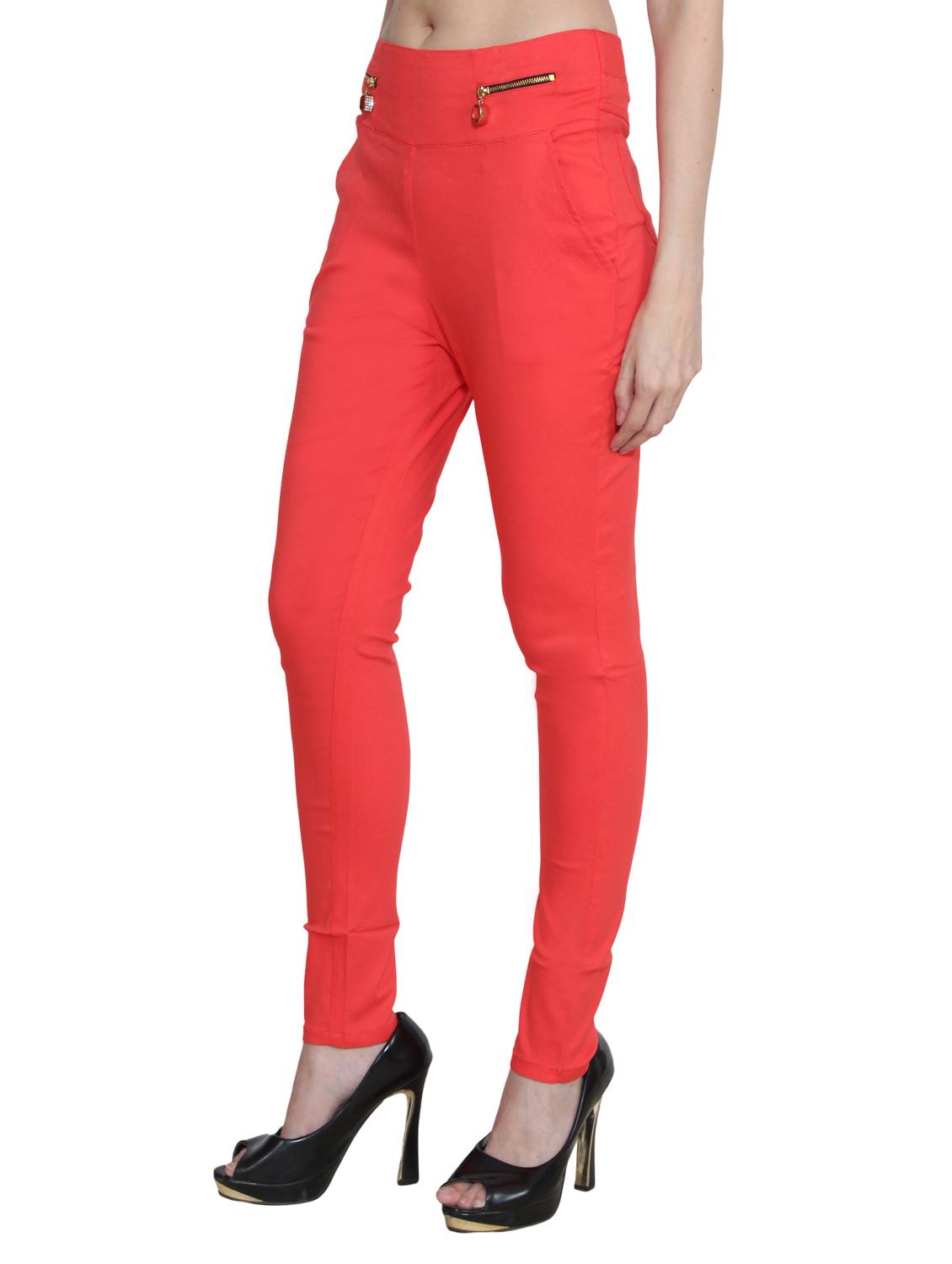 orange nylon jeggings - 11507165 - Zoom Image - 2