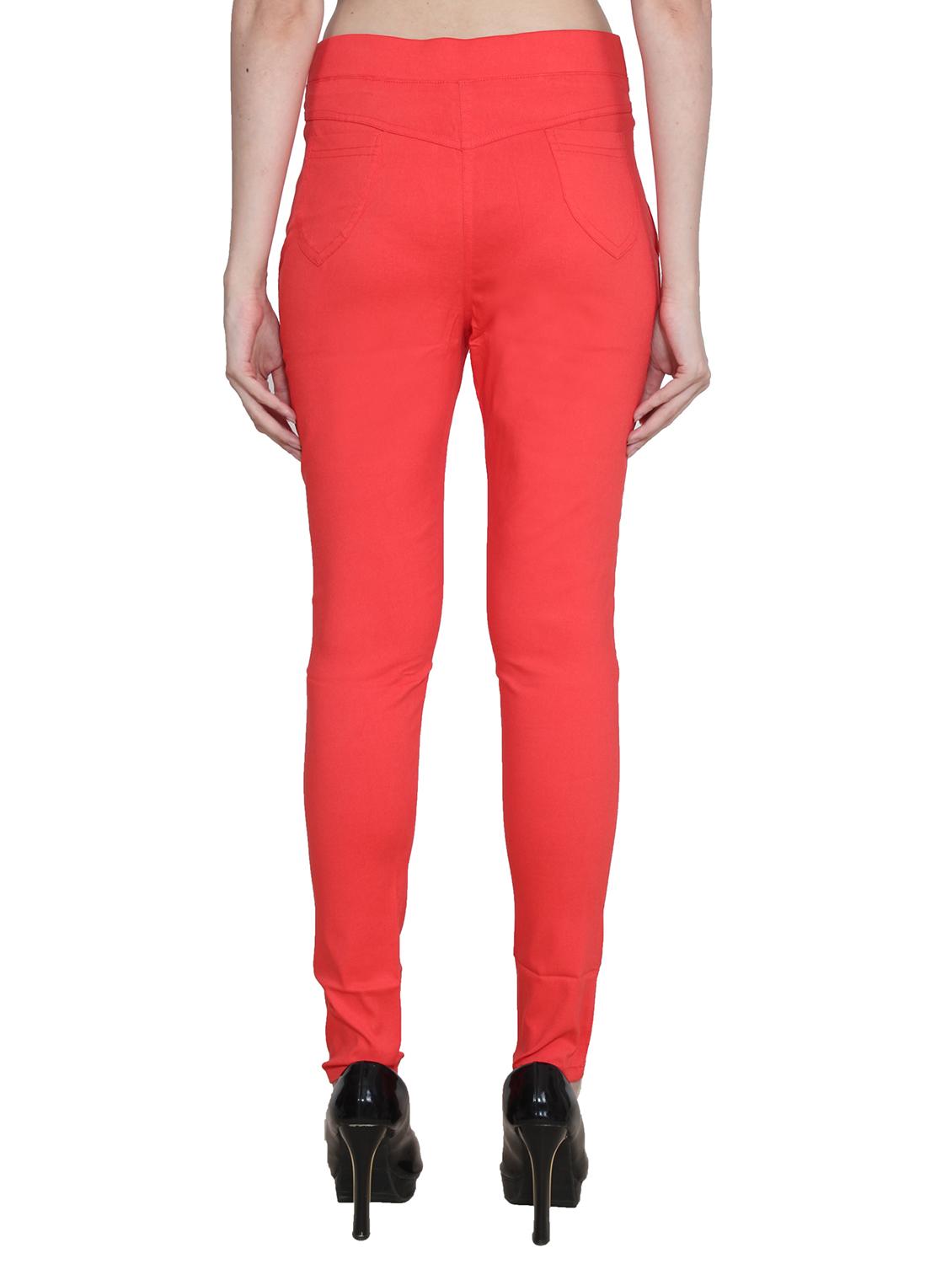 orange nylon jeggings - 11507165 - Zoom Image - 3