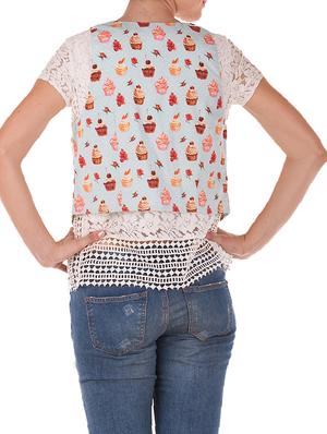 multi colored cotton summer jacket - 11507848 - Standard Image - 3