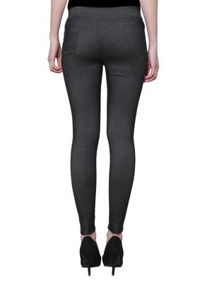 grey nylon jegging - 11508352 - Standard Image - 3