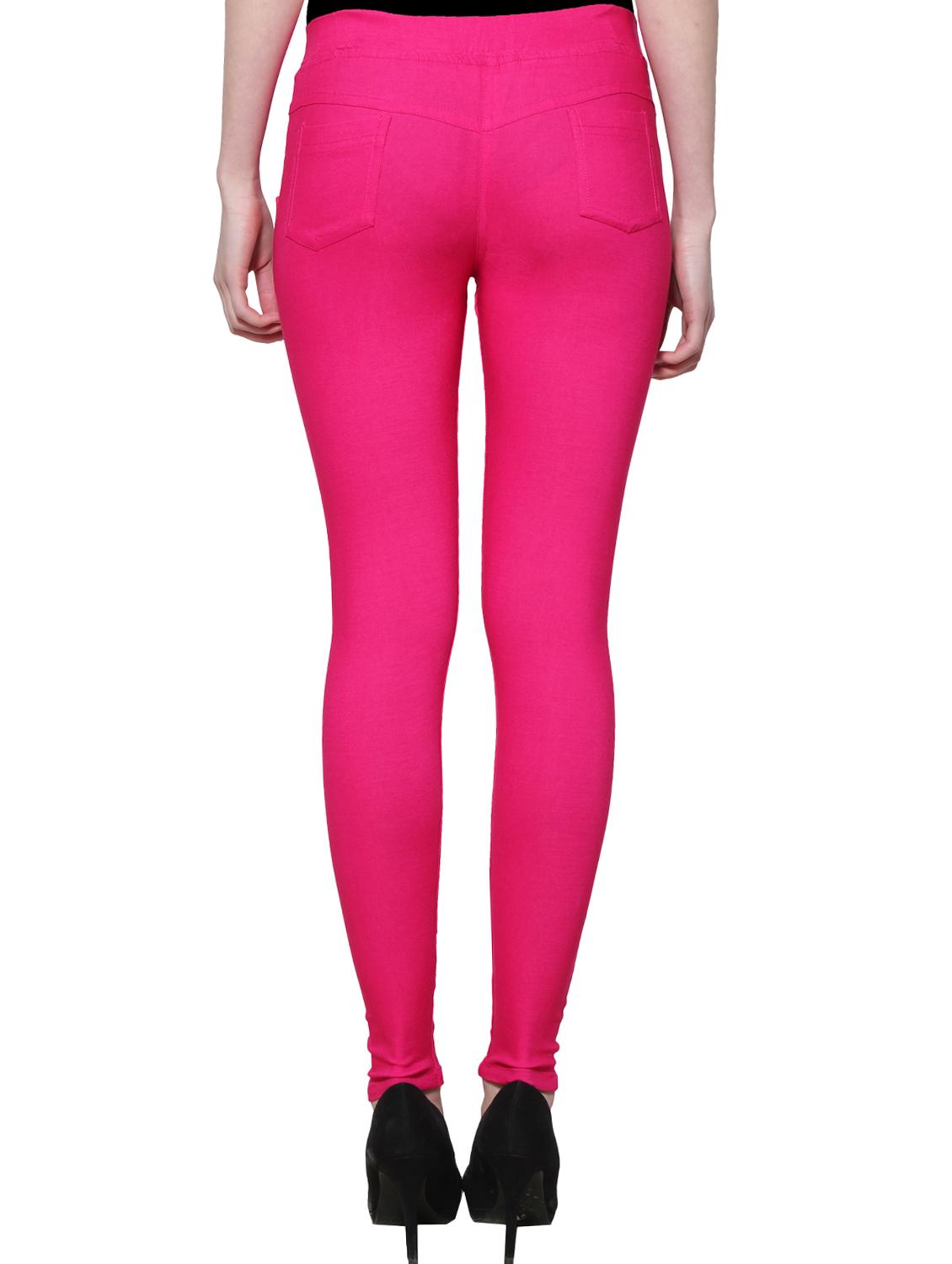 pink nylon jeggings - 11508355 - Zoom Image - 3