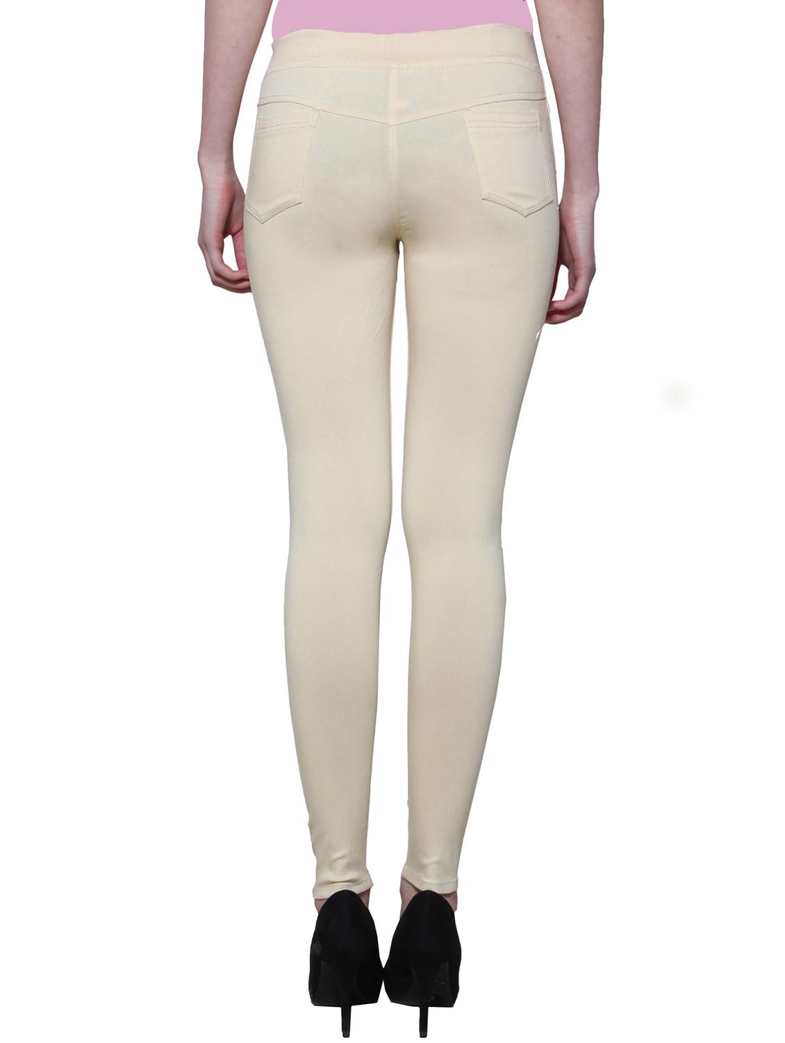 beige nylon jeggings - 11508356 - Zoom Image - 3