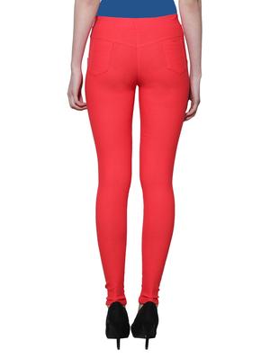 orange nylon jeggings - 11508366 - Standard Image - 3