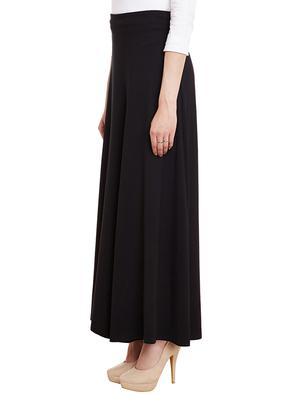 black viscose palazzos - 11511027 - Standard Image - 2