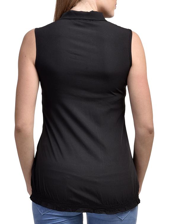 tie knot blouson top - 11519516 - Zoom Image - 3
