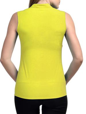 zip up front placket detail top - 11519526 - Standard Image - 3