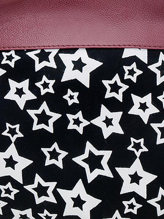 monochrome stars printed handbag - 1152993 - Zoom Image - 4