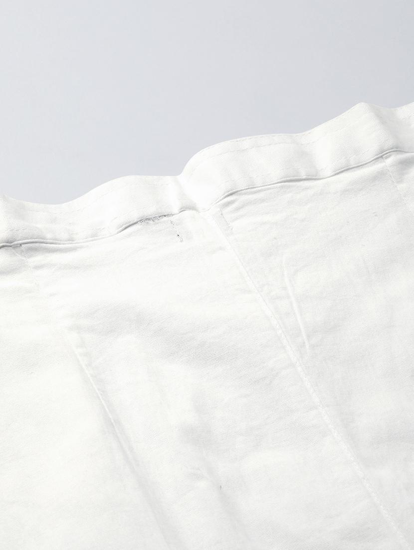 chikankari embroidered pants - 11552291 - Zoom Image - 5