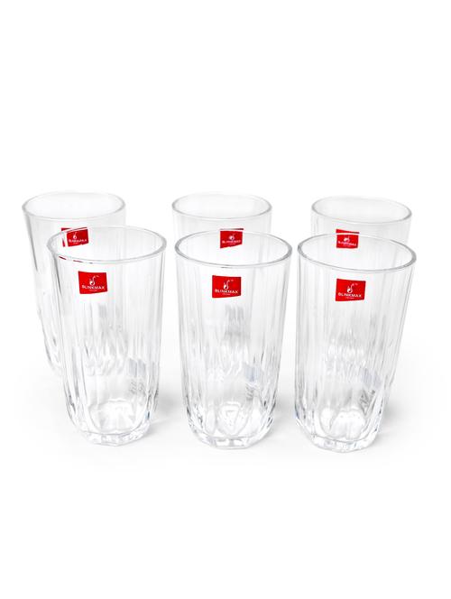 blinkmax vista 290 ml long glasses - set of 6 - 11568665 - Very Small Image - 1