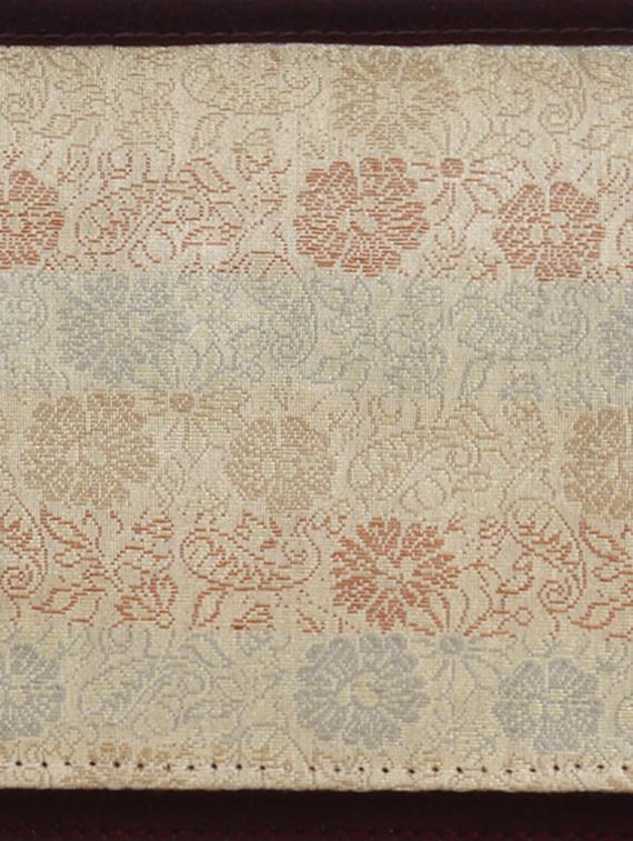 beige cotton ethnic clutch - 11570261 - Zoom Image - 4