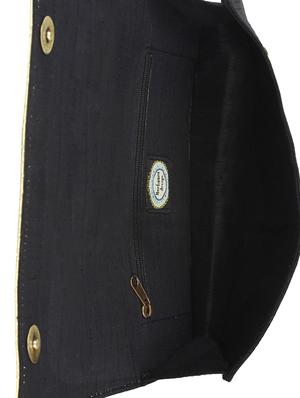 yellow cotton ethnic clutch - 11570262 - Standard Image - 3