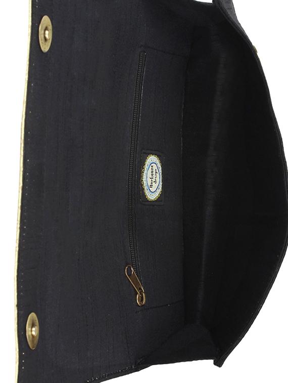 yellow cotton ethnic clutch - 11570262 - Zoom Image - 3